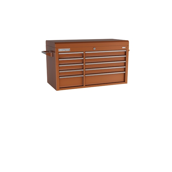 Champion Tool Storage FMPro Top Chest, 10 Drawer, Red, Steel, 41 in W x 20 in D FMP4110TC-RD - main